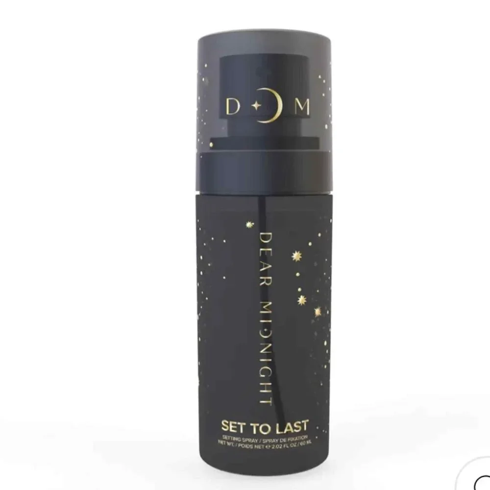 DEAR‎ MIDNIGHT Setting Spray Hydrating, Lightweight & Alcohol-Free BNIB MSRP $30